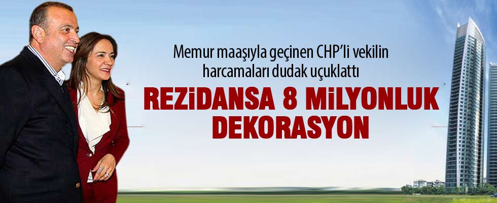 655 metrekarelik rezidansa 8 milyon $'lık dekorasyon