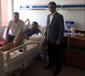 AK Parti'li Atay'dan Tedavisi Süren Gaziye Ziyaret