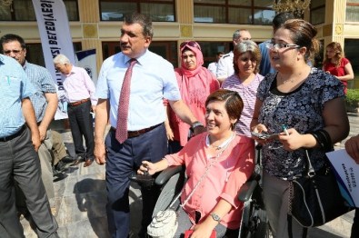 Gürkan Açıklaması 'Engelli Merkezi İçin Start Verdik'