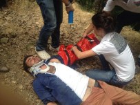 SIVRILER - Kırklareli'nde Traktör Kazası Açıklaması 1 Yaralı