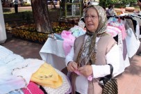 'Hanımeller'in El Emekleri Pazarda Sergileniyor