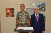 ORHAN ALIMOĞLU - Tuğgeneral Şimşek Vali Orhan Alimoğlu'nu Ziyaret Etti