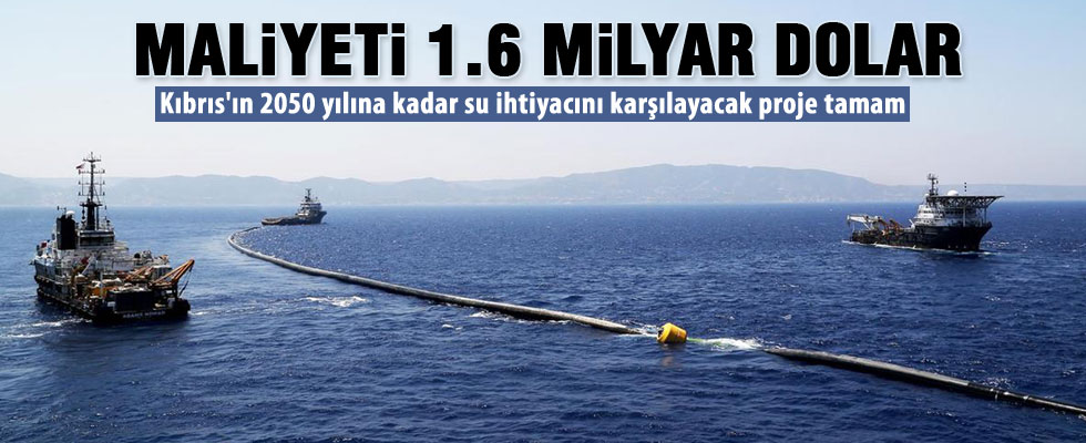 Türkiye'den KKTC'ye su temini projesi