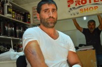 VÜCUT GELİŞTİRME ŞAMPİYONU - Türkiye Vücut Geliştirme Şampiyonuna Darp Anı Güvenlik Kamerasında