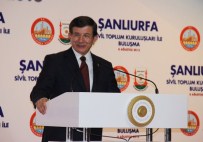 Başbakan Davutoğlu, Şanlıurfa'da STK Ve Kanat Önderleriyle Buluştu