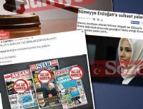 Sümeyye Erdoğan’a suikast olayında bilirkişi skandalı