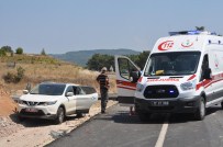 Ayvacık'ta Trafik Kazası Açıklaması 2 Yaralı