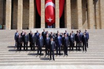 ALİ HAYDAR KONCA - 63. Hükümet Üyelerinden Anıtkabir'e Ziyaret