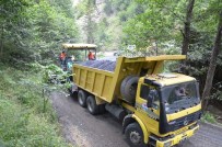 Çal Mağarası Yolu Asfaltlanıyor Haberi