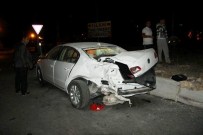 Erciş'te Zincirleme Trafik Kazası, 1 Yaralı