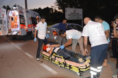 Niksar'da Kaza Açıklaması 1 Yaralı