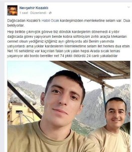 Şehit arkadaşıyla fotoğraf paylaşan asker: 74 PKK'lı öldürüldü