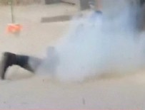 PERU - Bomba polisin elinde patladı