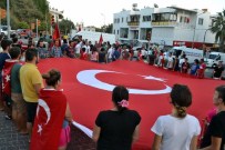 GÖKOVA - Datça'da Binlerce Kişi Terörü Protesto Etti