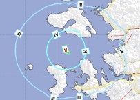 SAKIZ ADASI - Ege'de 4.9 Büyüklüğünde Deprem