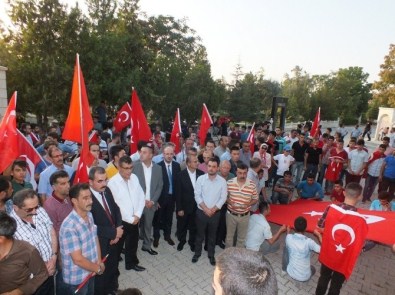 Karaman'da Ülkü Ocakların'dan Teröre Lanet Yürüyüşü