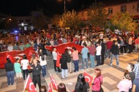 Manyas'ta Terörü Protesto Yürüyüşü