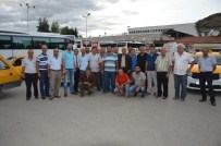 ŞEHİT ASKER - Niksar'da Taksicilerden Terör Protestosu
