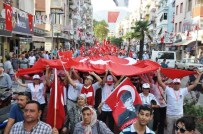 TERÖRE LANET - Ödemiş'te Teröre Lanet Yağdı