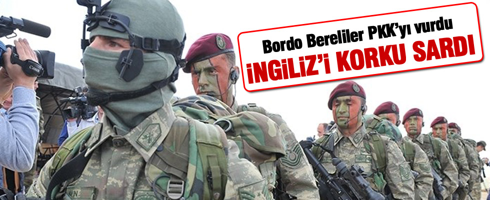 İngilizler Özel Kuvvetlerin PKK'yı vurmasından rahatsız