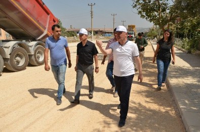 Pamukkale Belediyesi'nden Asmalıevler Mahallesi'ne Yeni Asfalt