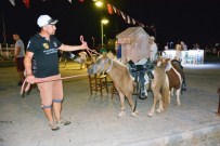 OMURİLİK - 'Pony' Atları İle Cunda Turunun Dakikası 1 Lira