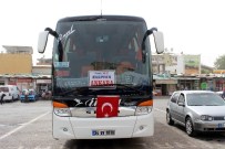 DAĞLıCA - Şehirlerarası Otobüsler Türk Bayrakları İle Süslendi