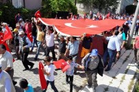 TERÖRE LANET - Bayat'ta Teröre Lanet Yürüyüşü