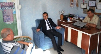 Kaymakam Yıldız'dan Bozyazı İHA Bürosuna Ziyaret