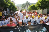 ÜNAL DEMIRTAŞ - Maden İşçilerinden 'Çift Asgari Ücret' Yürüyüşü