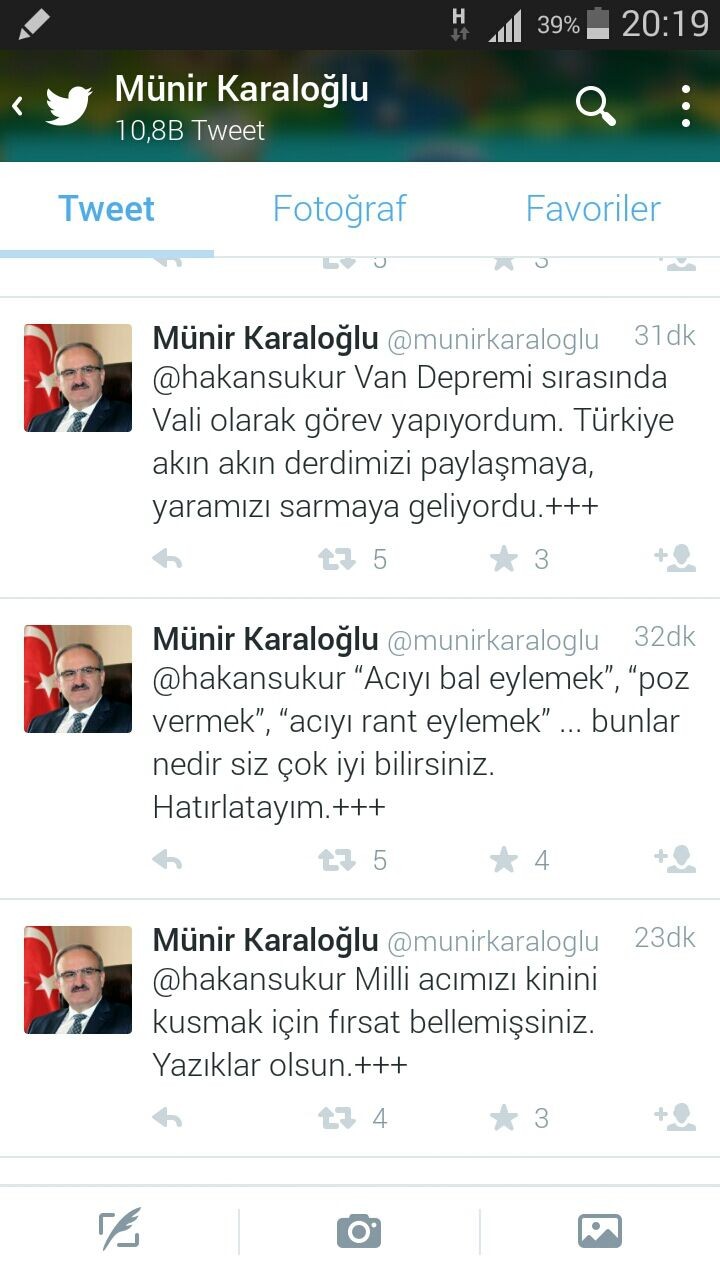 Hakan Şükür'ün tweetine validen tokat gibi yanıt