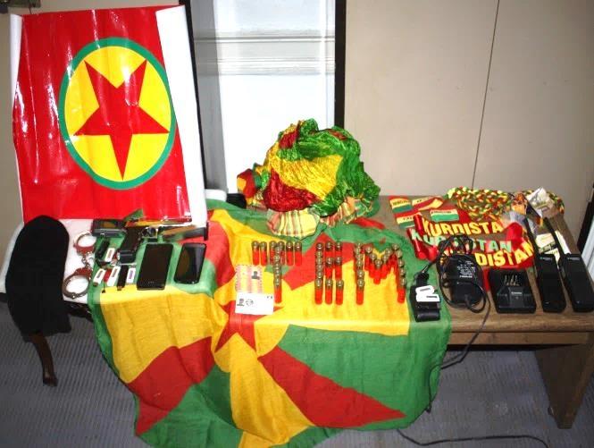 Teröre lanet yürüyüşünde 'PKK provokasyonu' iddiası