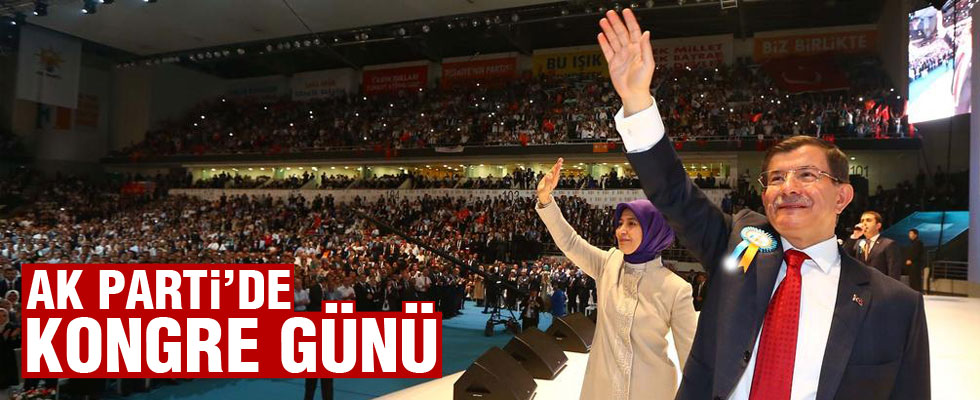 AK Parti'de kongre günü