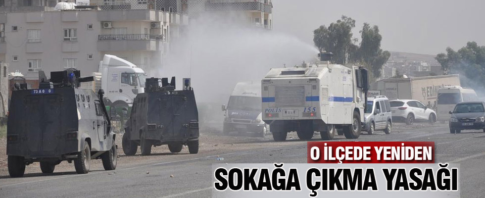 Cizre'de sokağa çıkma yasağı
