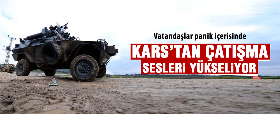 Kars Kağızman'da emniyete roketli saldırdı