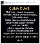 Şehit Eşinin Paylaştığı Dua Yürekleri Burktu