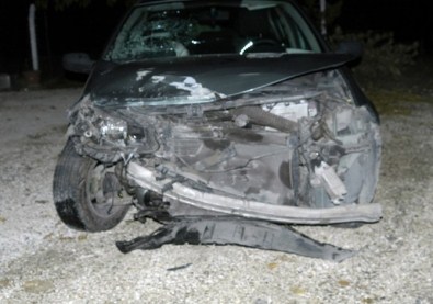 Tekirdağ'da İki Otomobil Çarpıştı Açıklaması 9 Yaralı