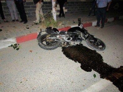 Tekirdağ'da Motosiklet Kazası Açıklaması 1 Yaralı