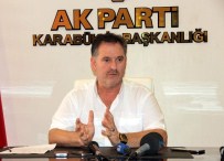MEHMET ALI ŞAHIN - AK Parti Karabük İl Başkanı Timurçin Saylar Açıklaması
