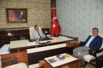 YAZ KARARNAMESİ - Akdoğan'dan Adalet Komisyonu Başkanına Ziyaret