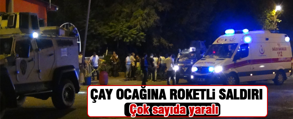 Diyarbakır'da roketatarlı saldırı: 3 Yaralı