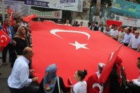 KAZMA KÜREK - Erzurumlular Taksim'de Terörü Lanetledi
