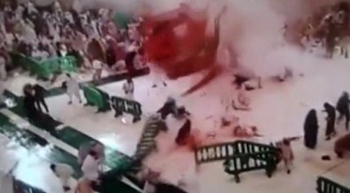 Mescid-İ Haram'da 107 Kişinin Öldüğü Kaza Kamerada