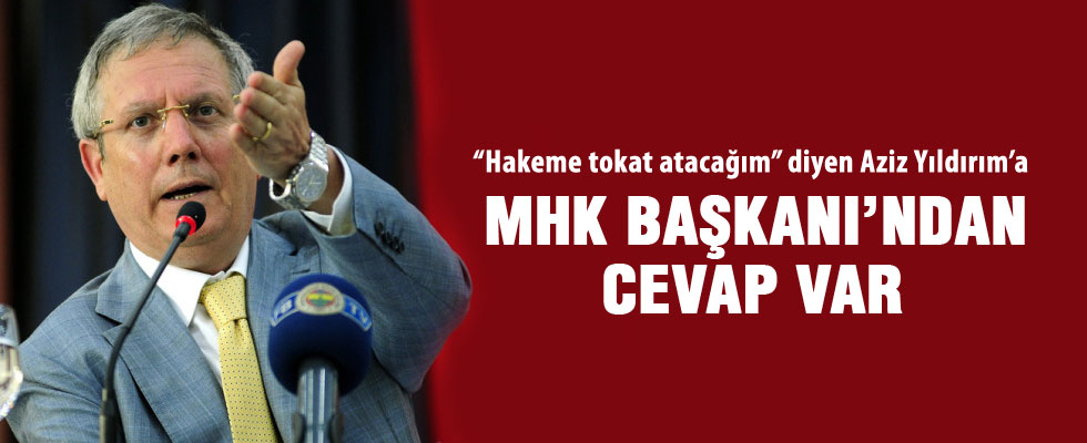 MHK Başkanı Müftüoğlu’ndan Aziz Yıldırım'a cevap