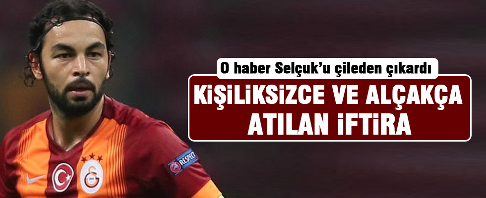 Selçuk İnan 'Galatasaray'da kavga çıktı' haberlerine patladı