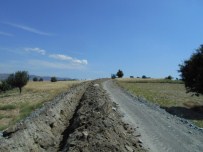 ŞEBEKE HATTI - Selendi'de 6 Mahalleye Yeni Şebeke Hattı