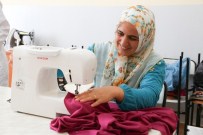 FERMUAR - Ücretsiz Kumaşlar Hanımların Ellerinde Hayat Buluyor