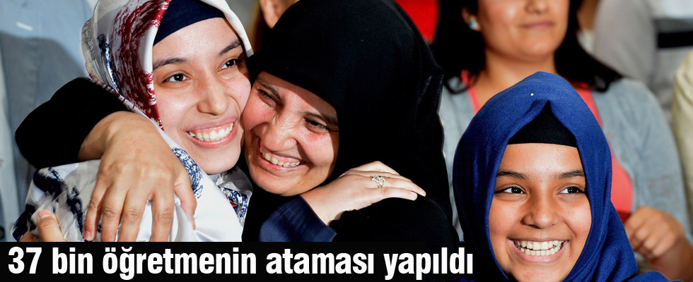 37 bin öğretmenin ataması yapıldı