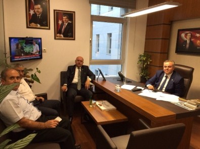 Belediye Başkanlarından Milletvekili Şeker'e Ziyaret