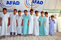 SÜLEYMAN ŞAH - Çadır Kentteki Yetimler Bayram Öncesi Sevindirildi